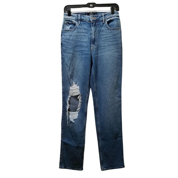 Hollister Denim - Hollister Ultra High-Rise 90s Vintage Straight Jeans Juniors 5L (27x33) Blue